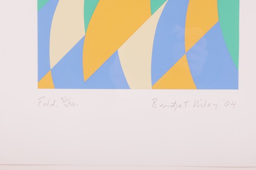 Lot Bridget Riley (British b.1931) Fold, 2004...