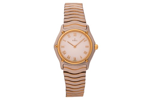 Lot 205 - Ebel - A Classic Wave Wristwatch Reference:...