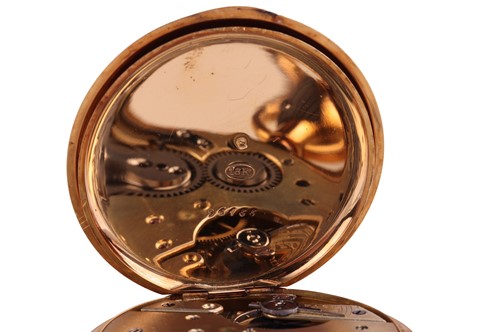 Lot 235 - An ‘18K’ Open Face Pocket Watch Reference:...