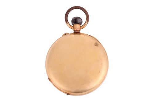 Lot 235 - An ‘18K’ Open Face Pocket Watch Reference:...