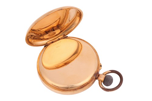 Lot 235 - An ‘18K’ Open Face Pocket Watch Reference:...