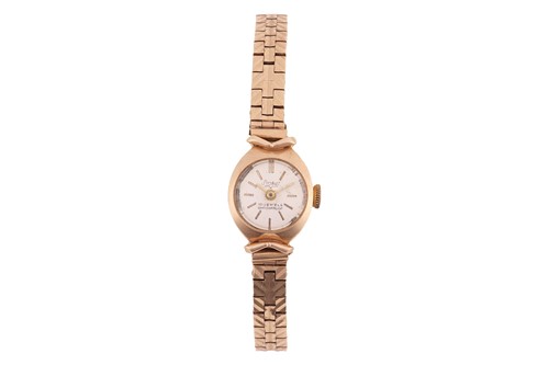 Lot 198 - Stowa – A 9ct Gold Dress Watch Reference:...