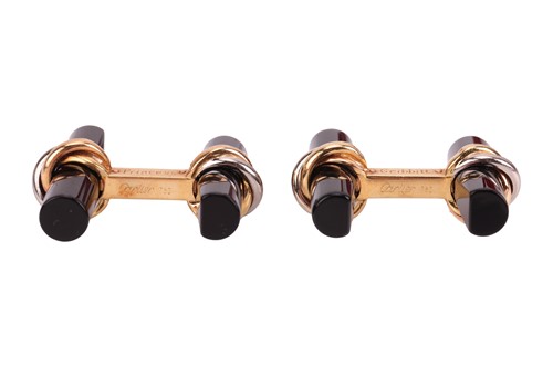 Lot Cartier - a pair of interchangeable baton...