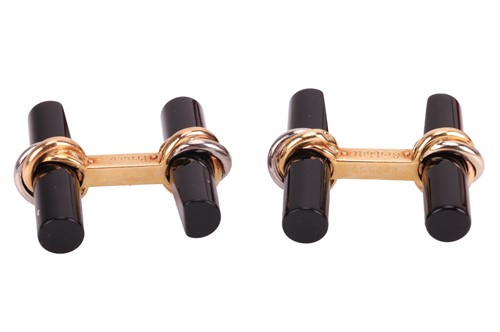 Lot Cartier - a pair of interchangeable baton...