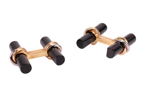 Lot Cartier - a pair of interchangeable baton...