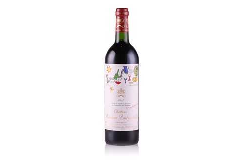 Lot 206 - A bottle of Chateau Mouton Rothschild Pauillac...