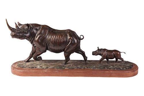 Lot 46 - David Schaefer (American 1949-2012) Running...