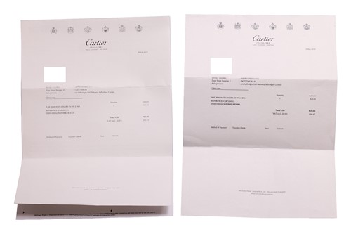 Lot 85 - Cartier - “D’Amour” diamond-set pendant and...