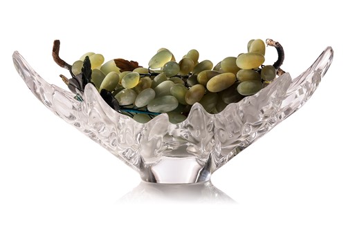 Lot Lalique, a contemporary frosted and clear...