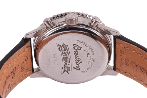 Lot 201 - Breitling – A Montbrilliant Automatic...