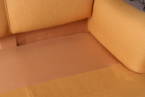 Lot 83 - A good pair of three-seater George Smith...