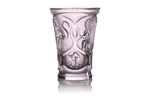 Lot 167 - Lalique: a rare contemporary 'Singes' frosted...