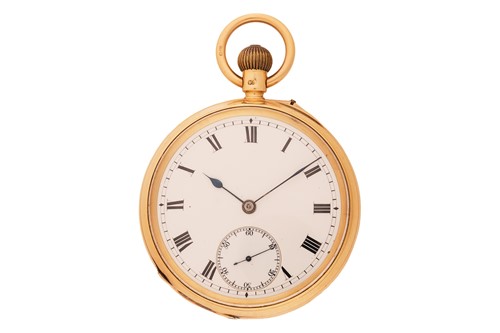 Lot G. E. Frodsham & Co – An 18ct Gold Open Face...