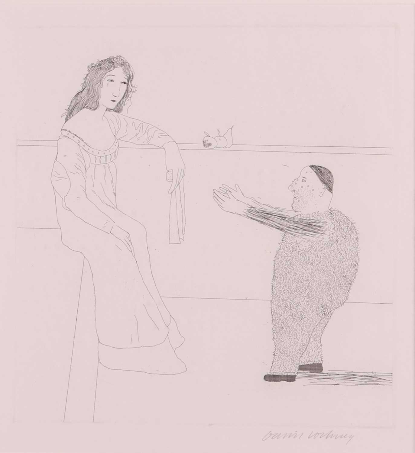 Lot 42 - David Hockney (British, b.1937) Pleading for...
