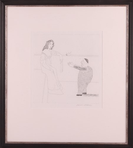 Lot 42 - David Hockney (British, b.1937) Pleading for...
