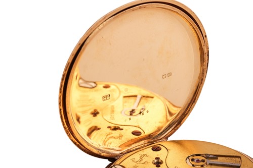 Lot S. Smith & Son, London – An 18ct Gold Open...