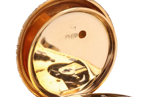 Lot M.L. Lawrence & Co, London – An 18ct Gold Open...