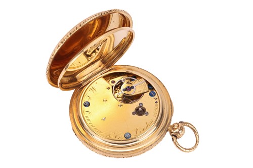 Lot M.L. Lawrence & Co, London – An 18ct Gold Open...