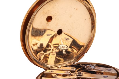 Lot 296 - A ‘K18’ Open Face Pocket Watch Serial: 16124...