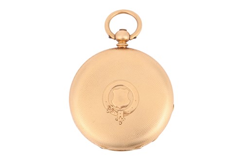 Lot 296 - A ‘K18’ Open Face Pocket Watch Serial: 16124...