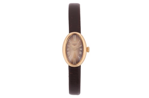 Lot 265 - Longines – An 18ct Gold Dress Watch Reference:...