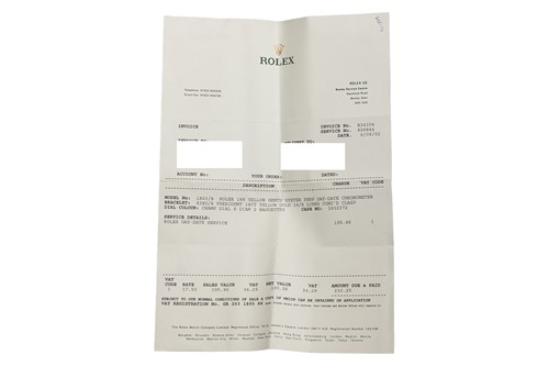 Lot Rolex – An ‘18K’ Oyster Perpetual Day-Date 36...