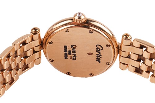 Lot Cartier – A Panthere Vendome 18ct Gold Diamond-...
