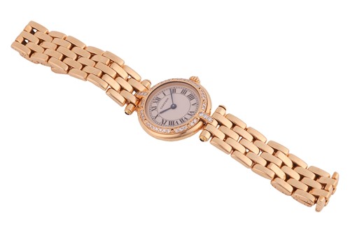 Lot Cartier – A Panthere Vendome 18ct Gold Diamond-...