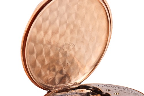 Lot Elgin – A ‘14K’ Full Hunter Engraved Pocket...