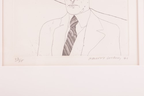 Lot 38 - David Hockney (b.1937) Portrait of Cavafy in...