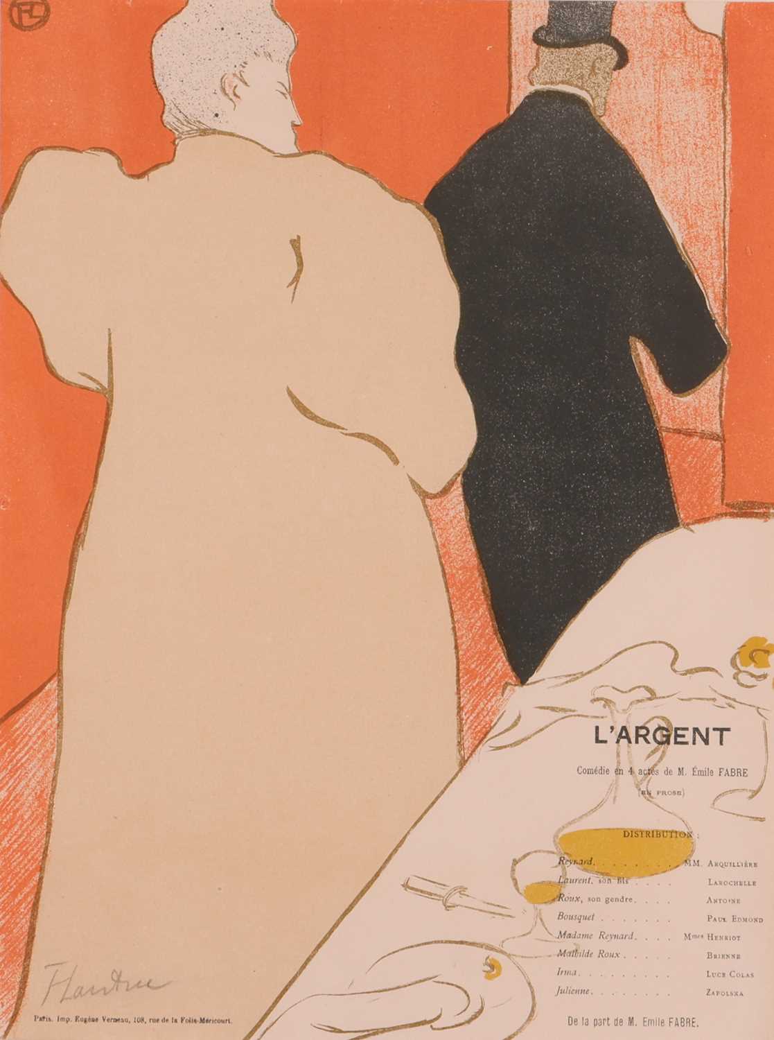 Lot Henri de Toulouse-Lautrec (French 1864-1901)...