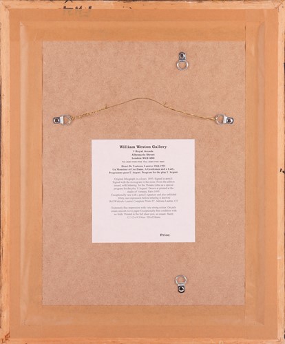 Lot Henri de Toulouse-Lautrec (French 1864-1901)...