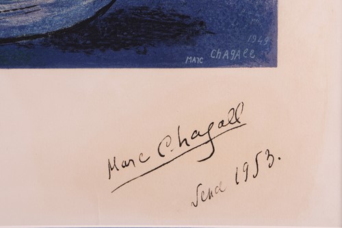 Lot Marc Chagall (Russian/French 1898-1986)...