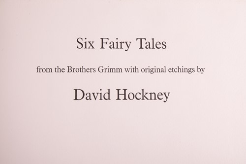 Lot 37 - David Hockney (British b.1937) Illustrations...