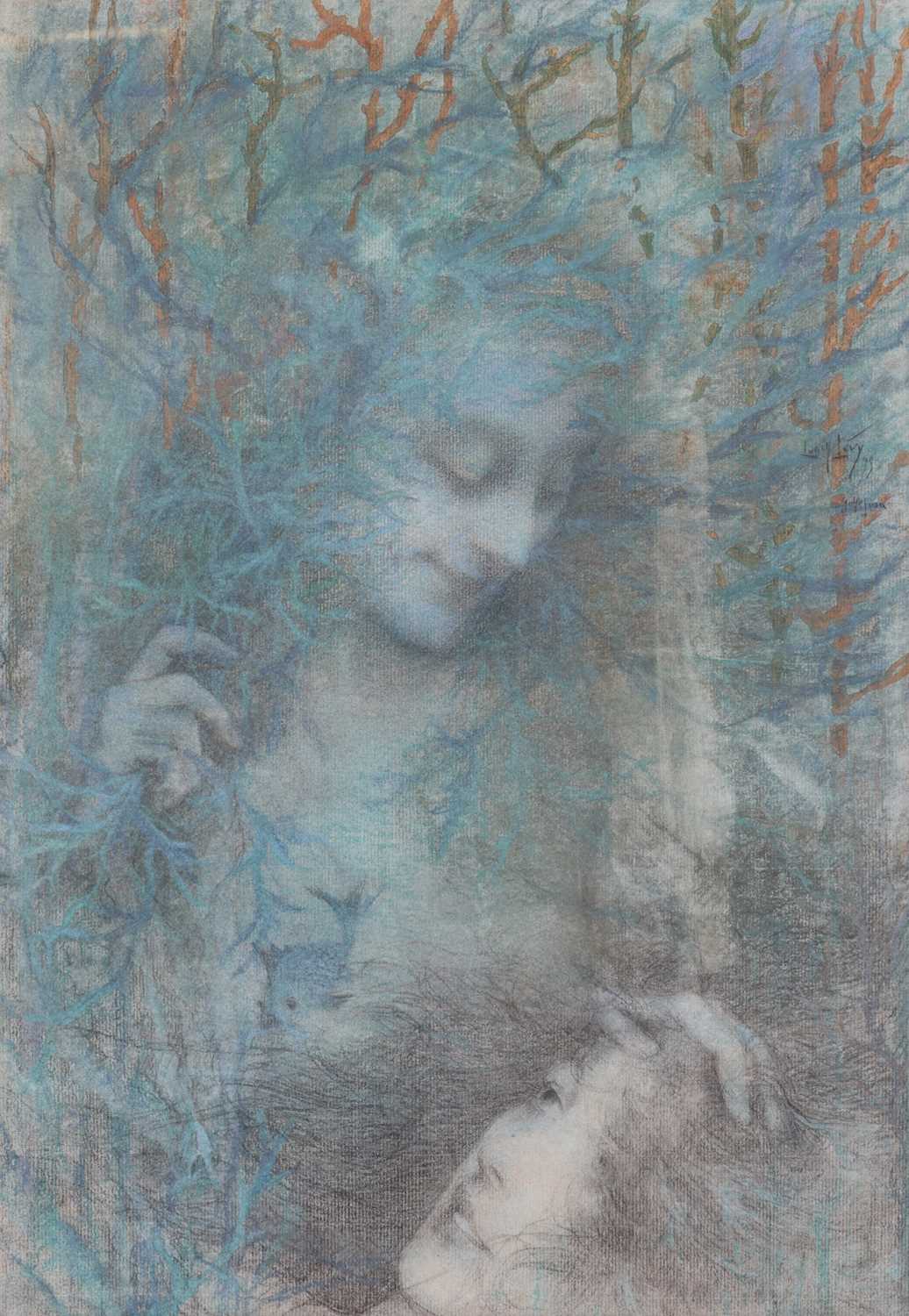 Lot Lucien Lévy-Dhurmer (French 1865-1953) Naiads...