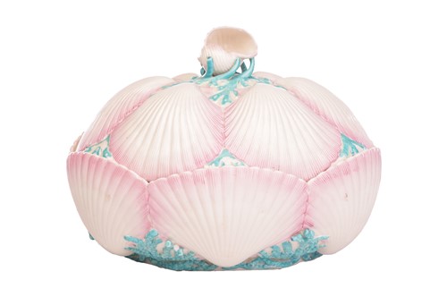 Lot A Belleek First Period porcelain large serving...