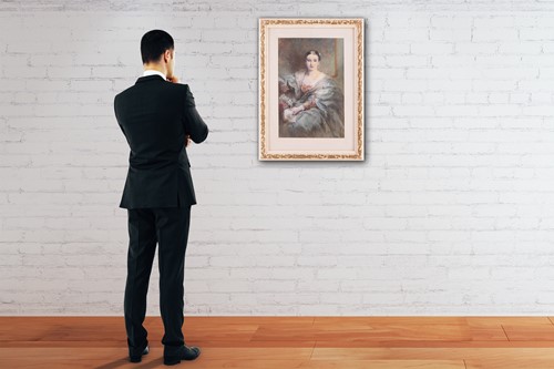 Lot 106 - Egron Sillif Lundgren (Swedish 1815-1875) The...