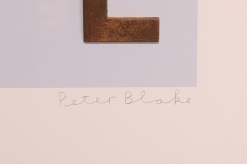Lot 35 - Sir Peter Blake (British b.1932) Hope signed...