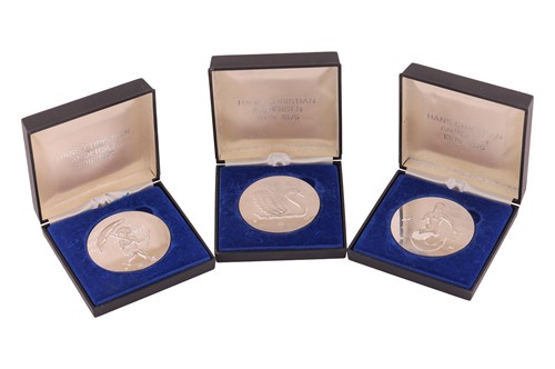 Lot 313 - Three Georg Jensen Hans Christian Anderson...
