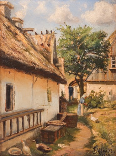 Lot 14 - Peder Mork Mønsted (Danish, 1859 - 1941)...