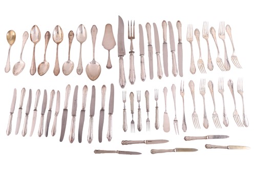 Lot 346 - A German canteen for six people, with...