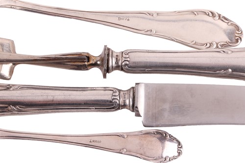 Lot 346 - A German canteen for six people, with...