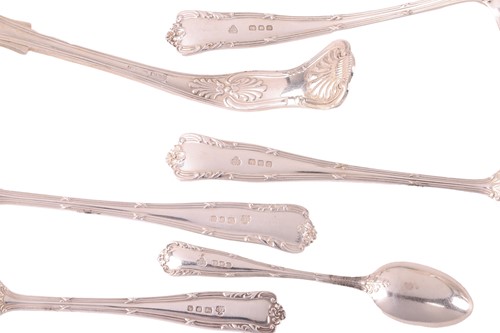 Lot A 'Maria' pattern silver canteen by C.J.Vander,...