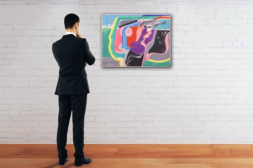 Lot 140 - Józef Acs (Yugoslavian 1914-1990) Untitled...