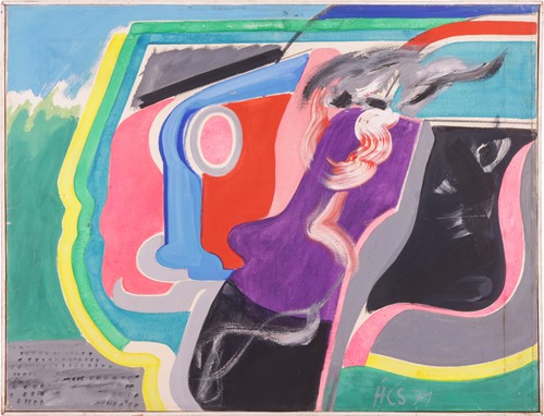 Lot 140 - Józef Acs (Yugoslavian 1914-1990) Untitled...