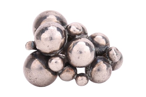 Lot 242 - Georg Jensen - a Moonlight Grape ring, medium...