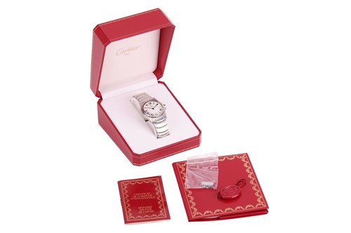 Lot 279 - Cartier – A Santos Ronde Wristwatch Reference:...