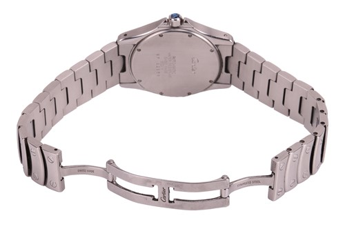 Lot 279 - Cartier – A Santos Ronde Wristwatch Reference:...