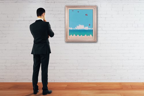 Lot 171 - Eugenio Bolley (Italian b.1935) Mangianuvole...