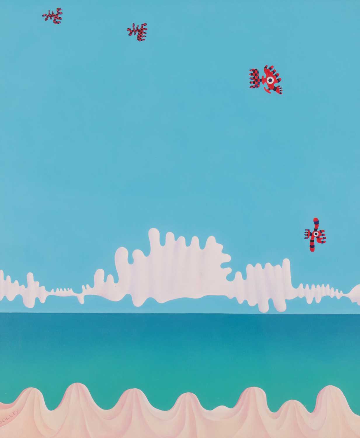 Lot 171 - Eugenio Bolley (Italian b.1935) Mangianuvole...